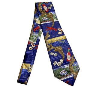 #7432 Tabasco Snails Beach Novelty Silk Necktie Tie 4x58 in